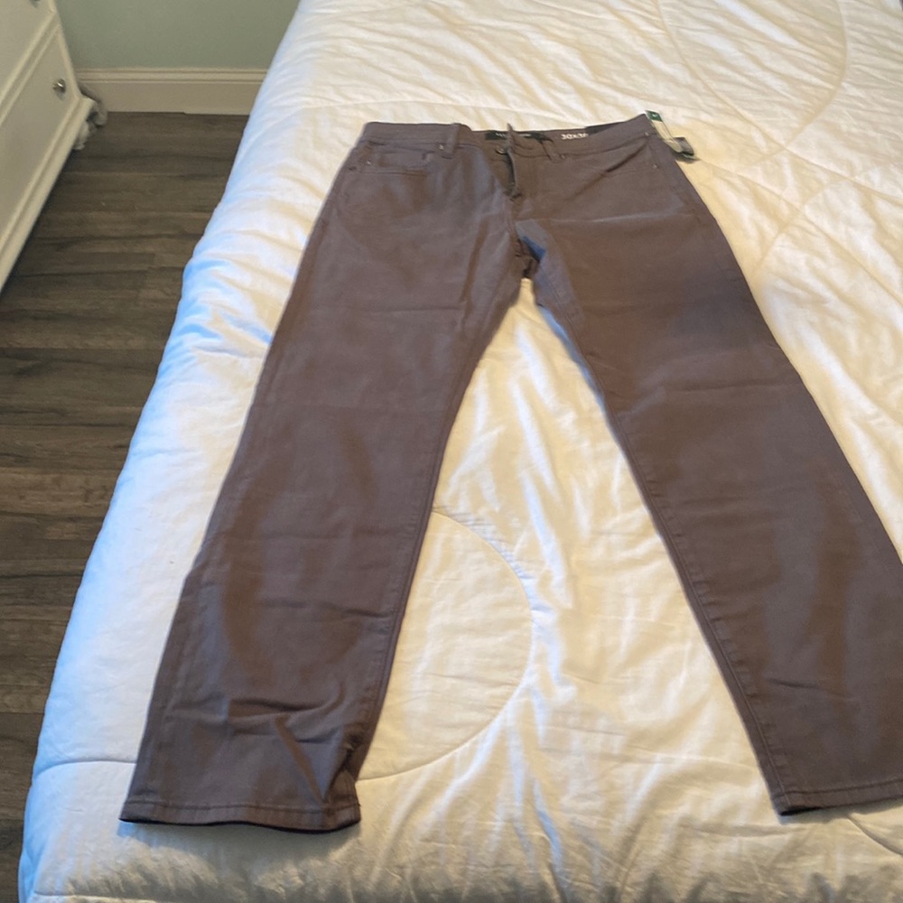 Liverpool 30x30 relaxed straight leg jean. Dark grey